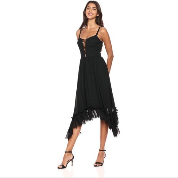 Dress the Population Kayla Sleeveless Midi Dress S - Picture 2 of 16